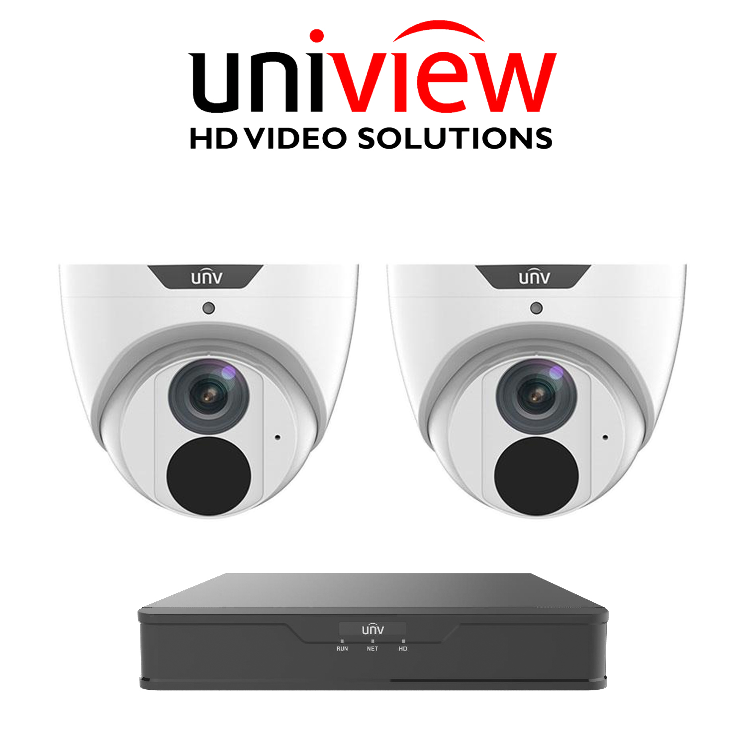 Uniview 6MP 2 camera package Uniview 6MP 2 camera package