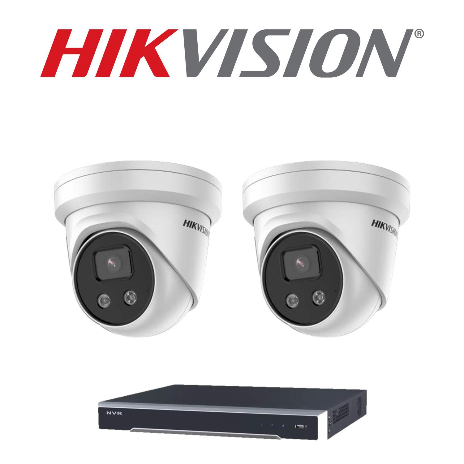 Hikvision 6MP 2 camera kit