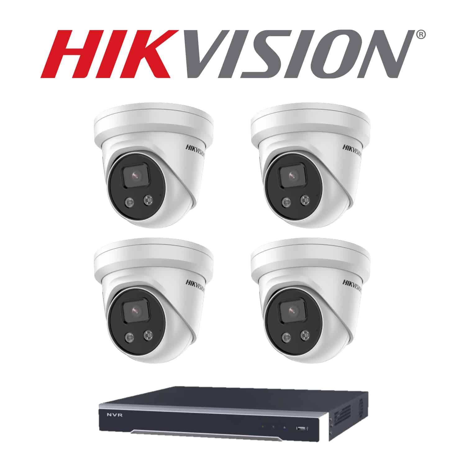 Hikvision 4 camera kit