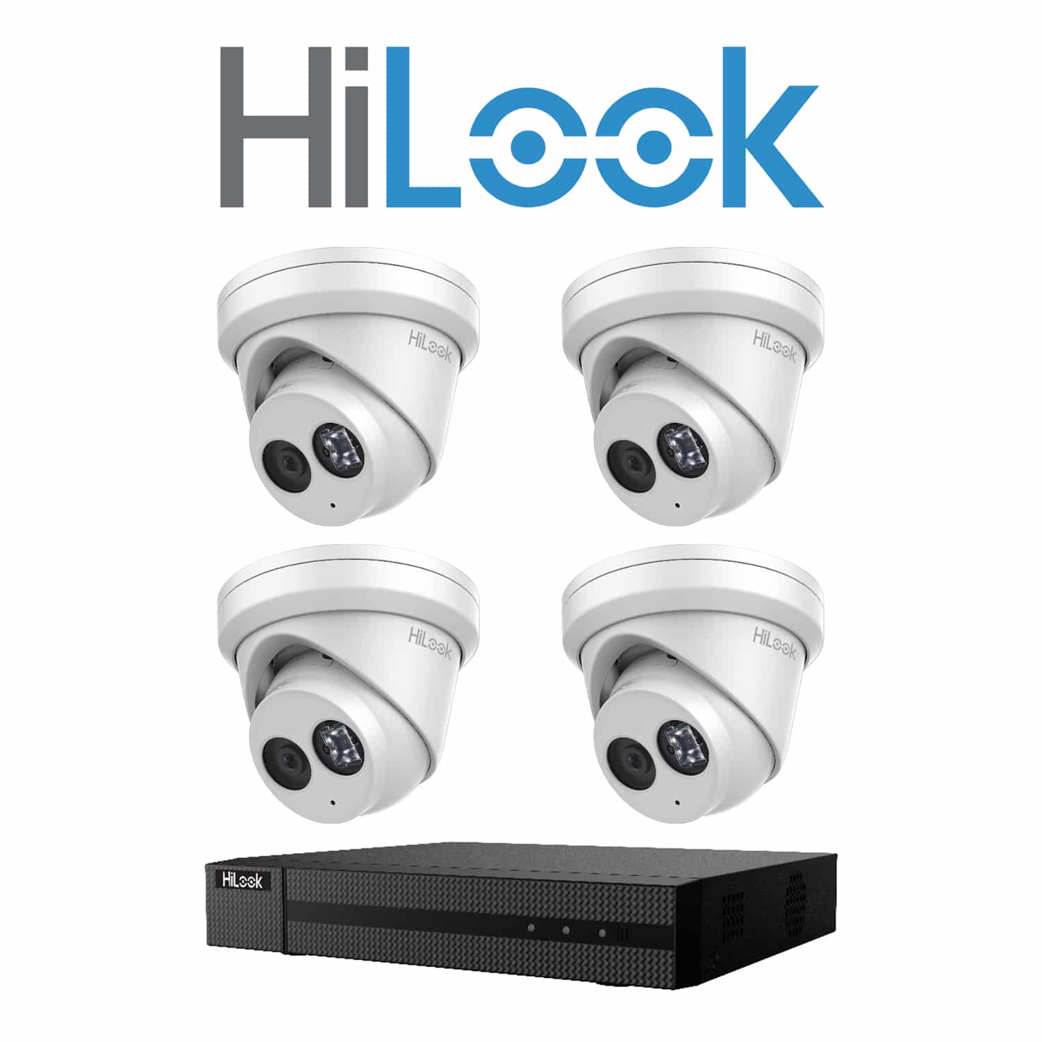 Hilook 8MP 4 camera package