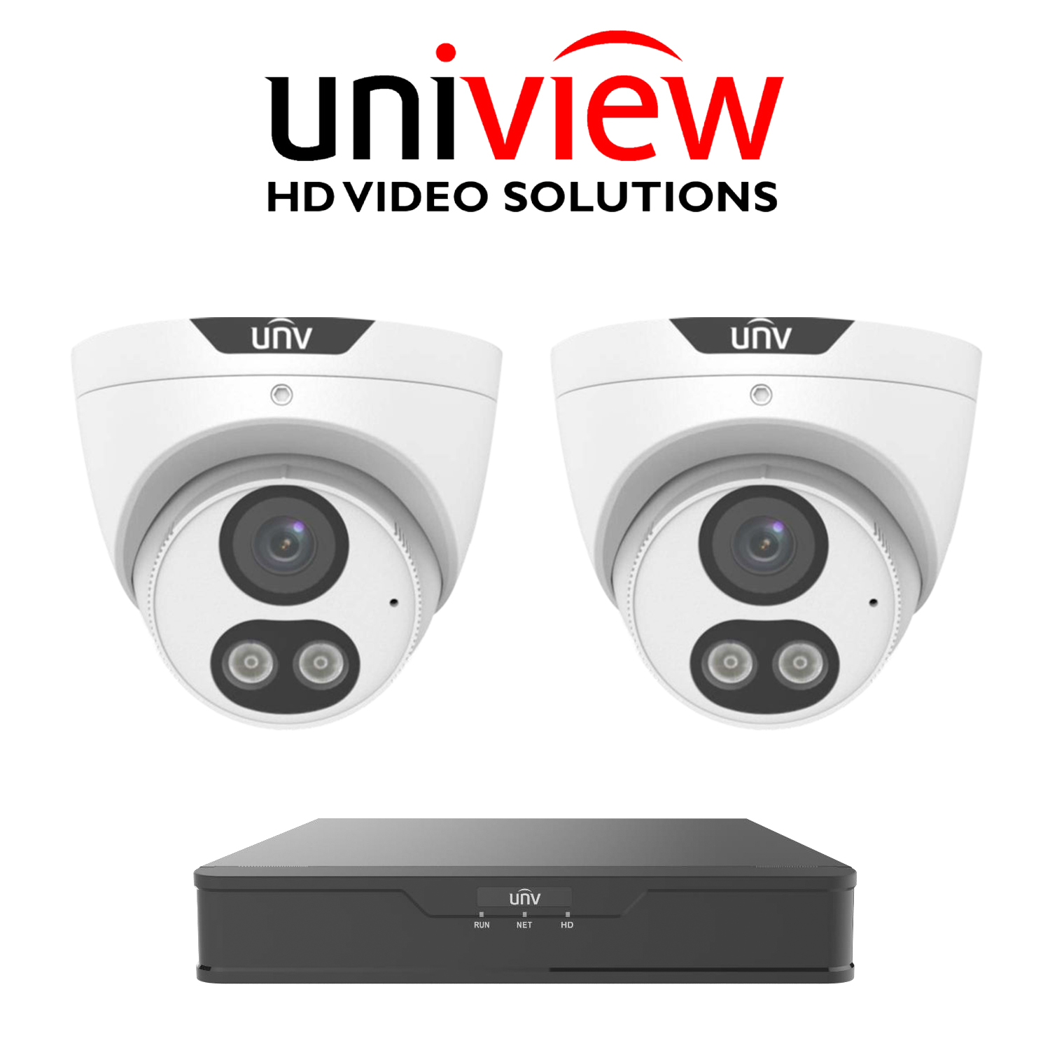 Uniview 8MP Tri-guard 2 camera package