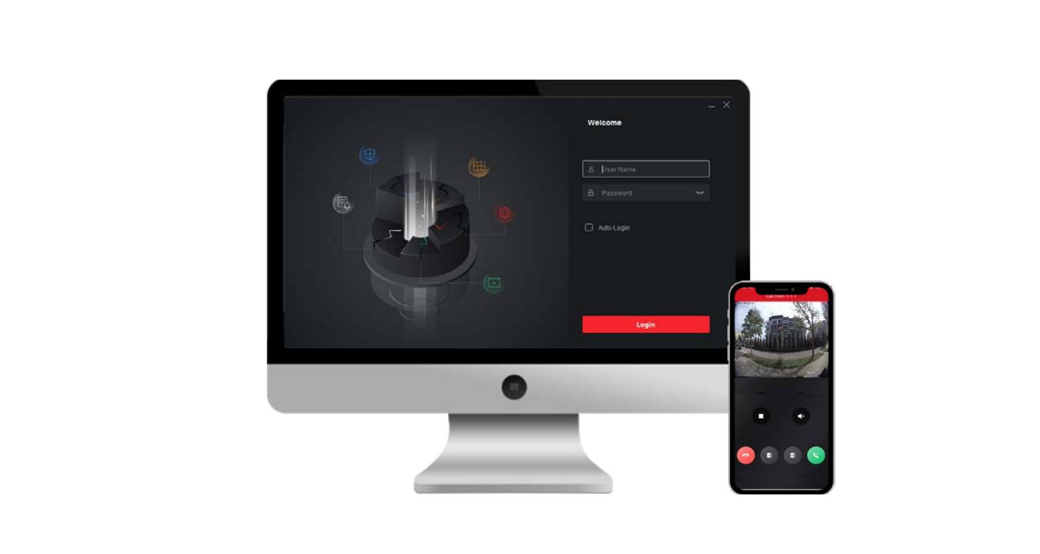 Hikvision IP Pro Intercom PC and Mobile