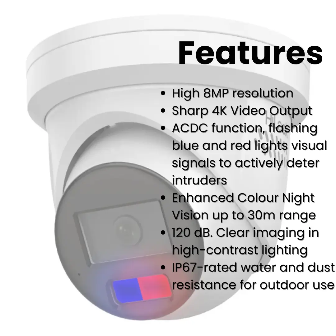 IPC-T289-MUSL Hilook CCTV Image with Features